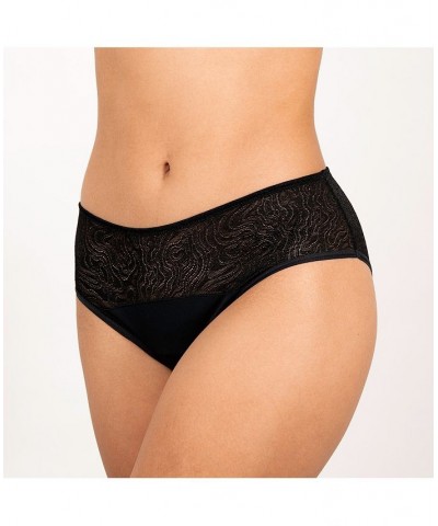 Leak proof Lace Hipster Black $23.00 Panty