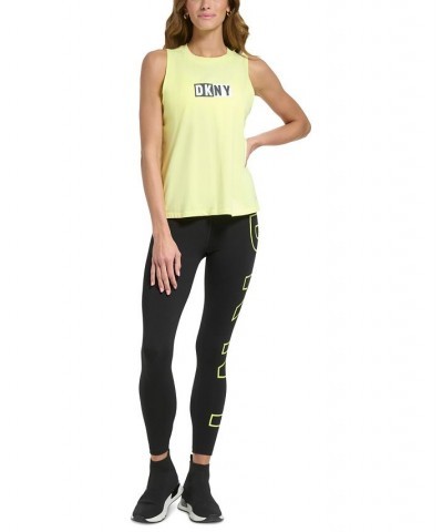 Sports Women's Two Tone Logo Print Tank Top Clementine $15.26 Tops