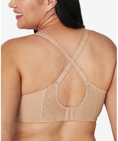 Secrets Women's Ultra-Soft ComfortFlex Fit Convertible Wirefree Bra US4832 Tan/Beige $15.95 Bras