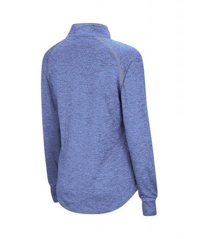 Women's Royal Air Force Falcons Bikram Quarter-Zip Pullover Jacket Blue $29.14 Jackets