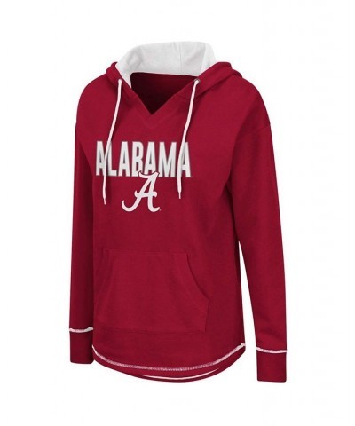 Women's Crimson Alabama Crimson Tide Tunic Pullover Hoodie Crimson $33.59 Sweatshirts