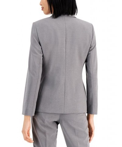 Notched Two-Button Blazer Black $51.43 Jackets