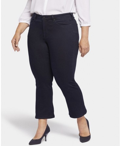 Plus Size Uplift Fiona Slim Flared Ankle Jeans Whimsical $46.30 Jeans