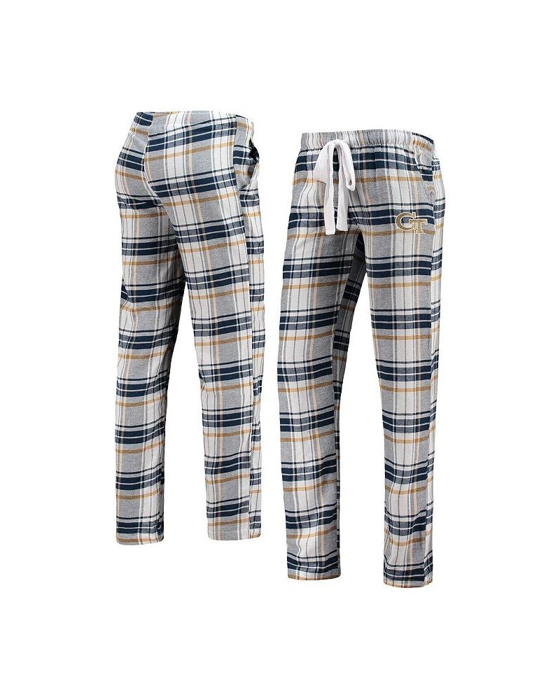 Women's Navy Gold Georgia Tech Yellow Jackets Accolade Flannel Pants Navy, Gold $27.49 Pajama