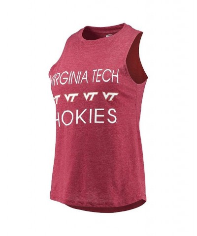 Women's Black Maroon Virginia Tech Hokies Tank Top and Pants Sleep Set Black, Maroon $26.65 Pajama