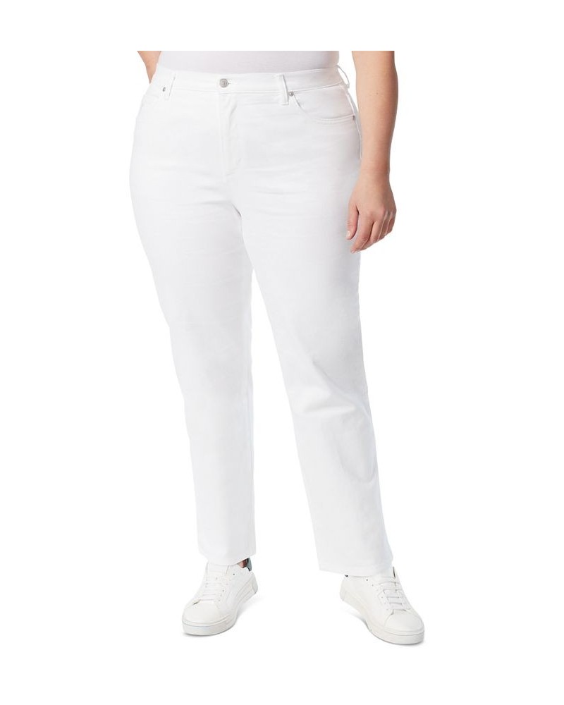 Plus Size Amanda Shirt & Amanda Average Length Jean Vintage White $15.04 Outfits