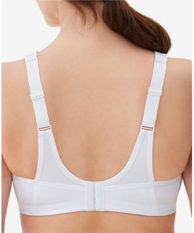 Women's Plus Size Sport No-Bounce Camisole Bra White $23.92 Bras