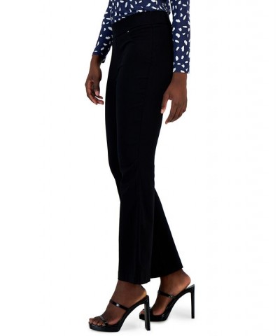 Petite High-Rise Flare Pants Black $22.39 Pants