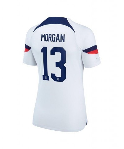 Women's Alex Morgan White USWNT 2022/23 Home Breathe Stadium Replica Player Jersey White $44.80 Jersey