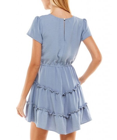 Juniors' Ruffle Tier Fit & Flare Dress Per $24.19 Dresses