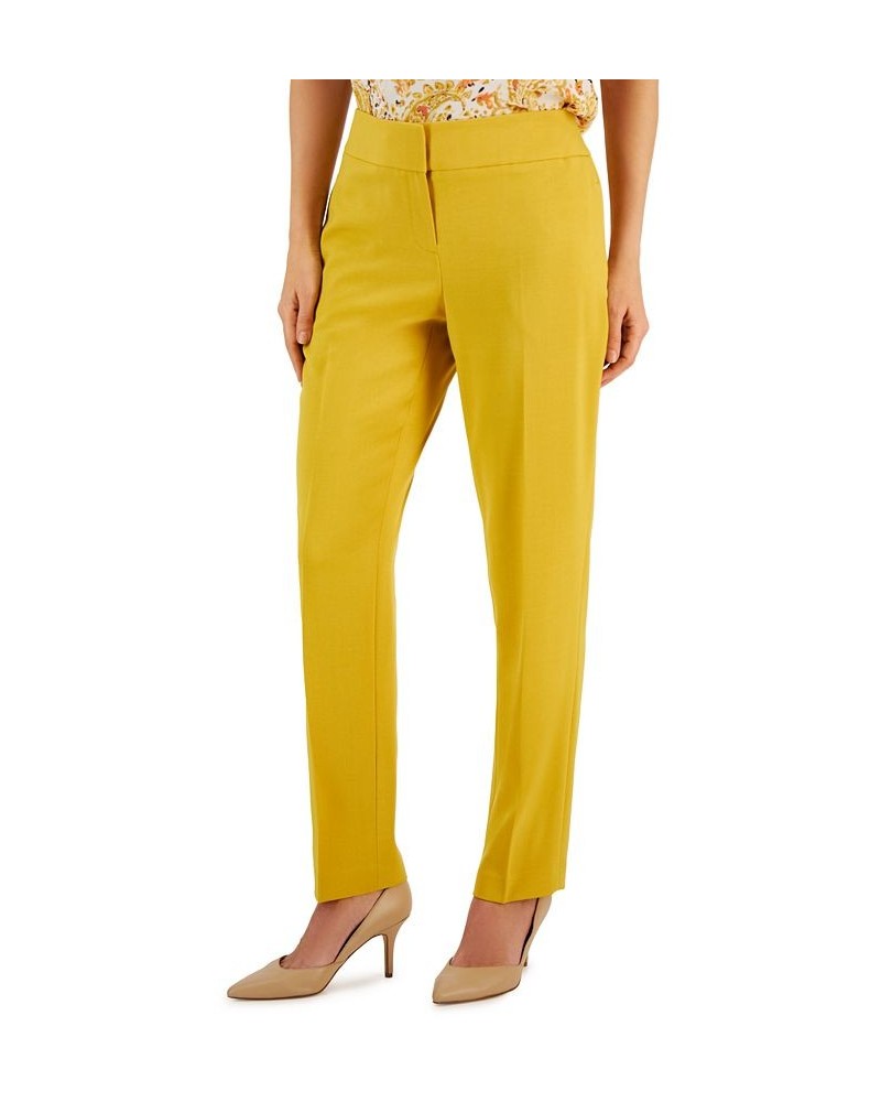 Women's Stretch-Crepe Straight-Leg Pants Riviera $21.56 Pants