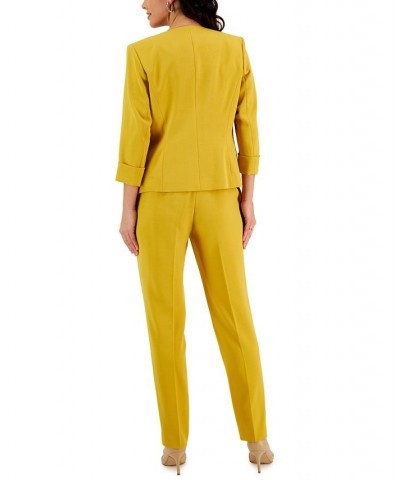 Women's Stretch-Crepe Straight-Leg Pants Riviera $21.56 Pants