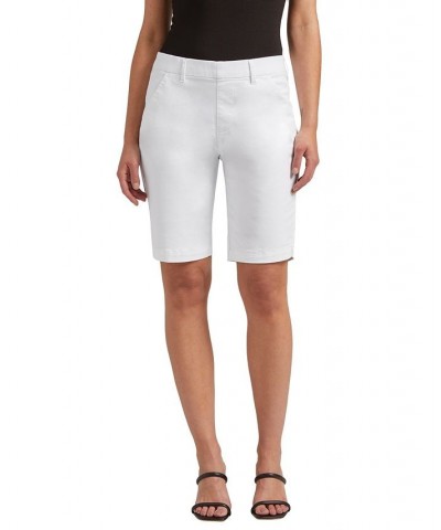 Women's Maddie Mid Rise 10" Shorts White $25.60 Shorts