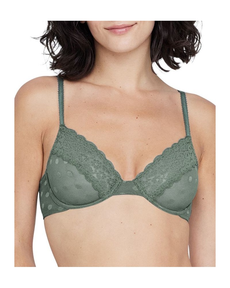 Women's Dare Unlined Underwire 314202 Green $22.40 Bras