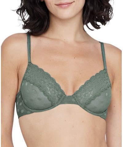 Women's Dare Unlined Underwire 314202 Green $22.40 Bras