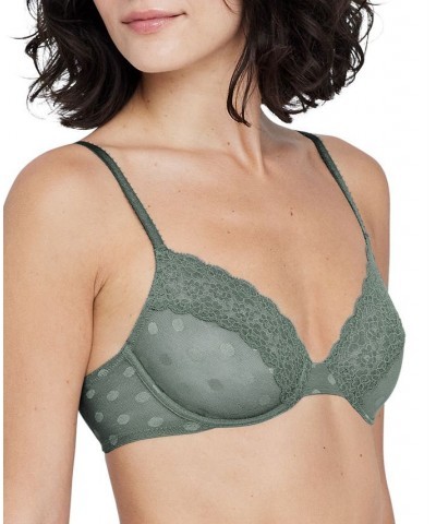 Women's Dare Unlined Underwire 314202 Green $22.40 Bras