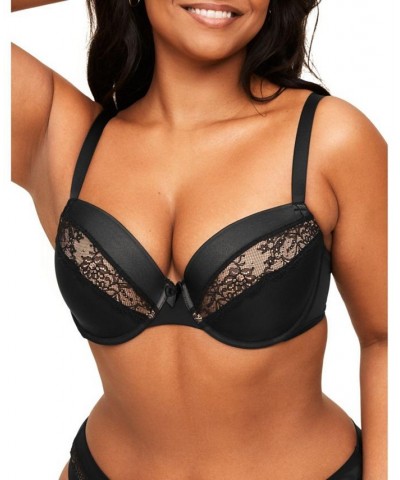 Andrelisa Women's Plus-Size Contour Balconette Bra Black $25.83 Bras