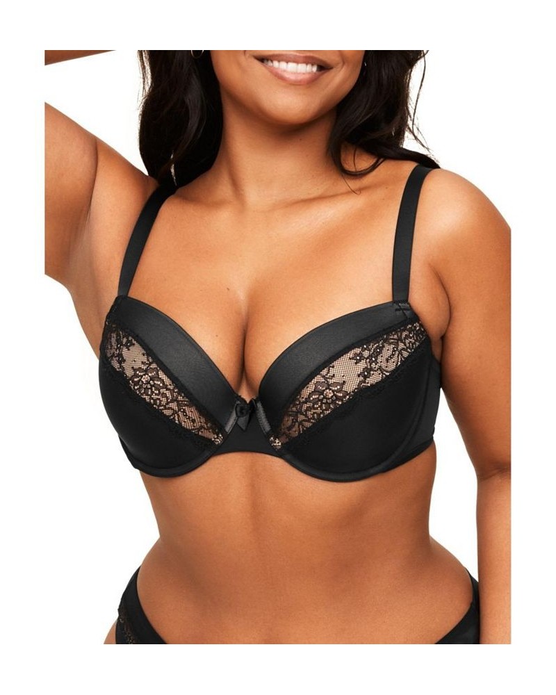 Andrelisa Women's Plus-Size Contour Balconette Bra Black $25.83 Bras