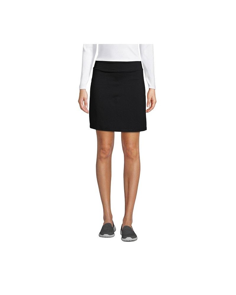 Women's Tall Active Knit Skort Black $43.17 Skirts