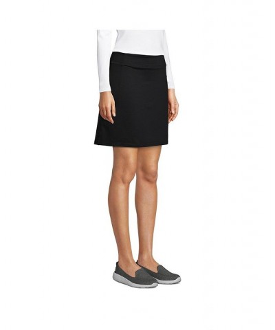 Women's Tall Active Knit Skort Black $43.17 Skirts