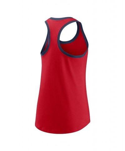 Women's Red Cleveland Guardians Tech Tank Top Red $23.84 Tops