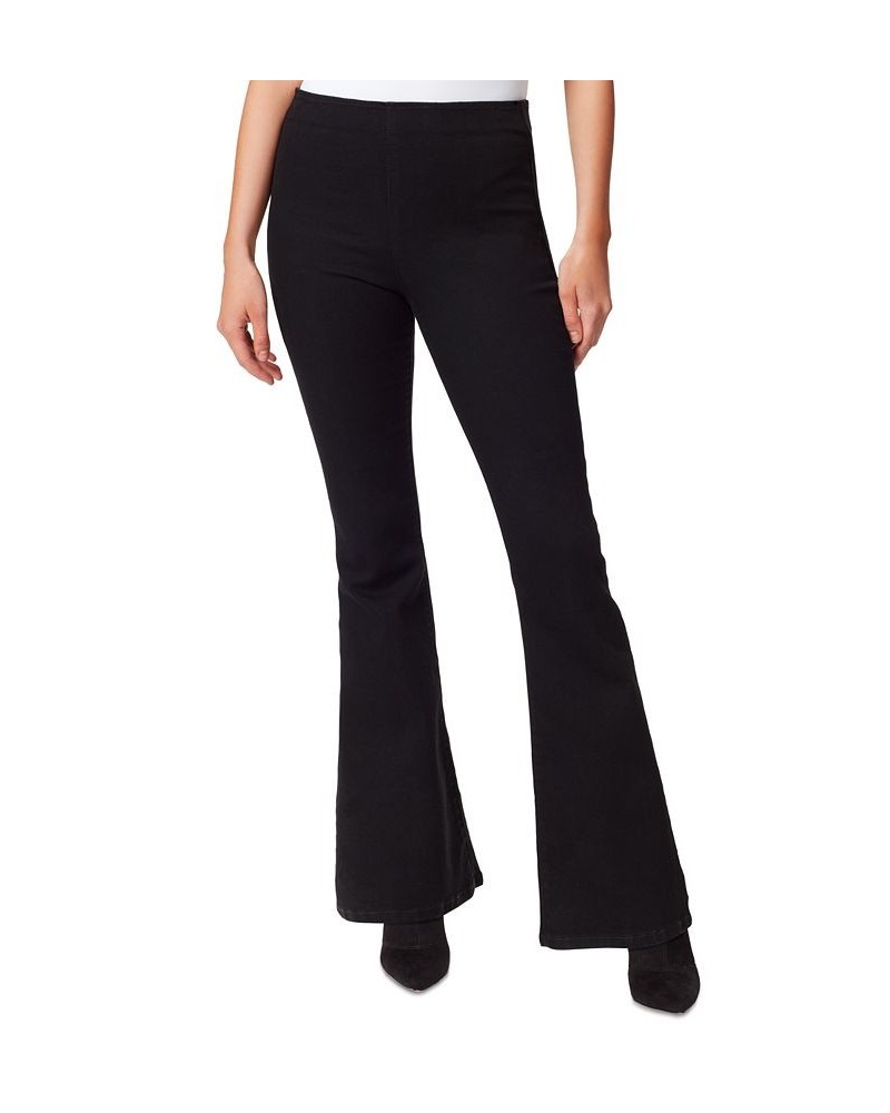 Women's Pull-On Flare Jeans Charcoal $21.89 Jeans