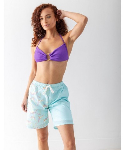 Adult Unisex Regular Size Cabana Trunks Light/Pastel Blue $46.75 Swimsuits