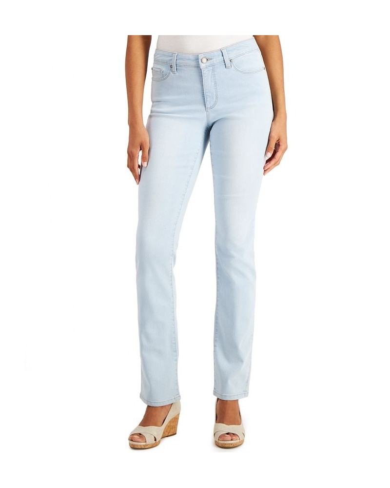 Petite Lexington Straight-Leg Jeans Misty Pink $14.74 Jeans