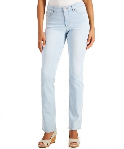 Petite Lexington Straight-Leg Jeans Misty Pink $14.74 Jeans