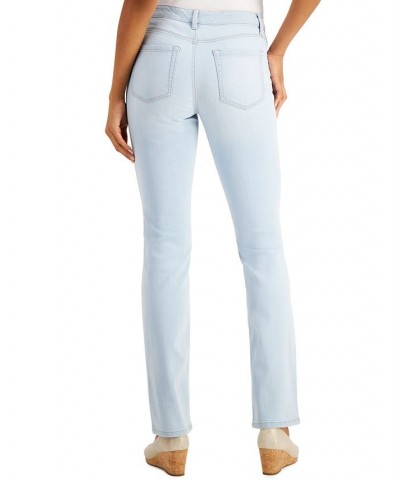 Petite Lexington Straight-Leg Jeans Misty Pink $14.74 Jeans