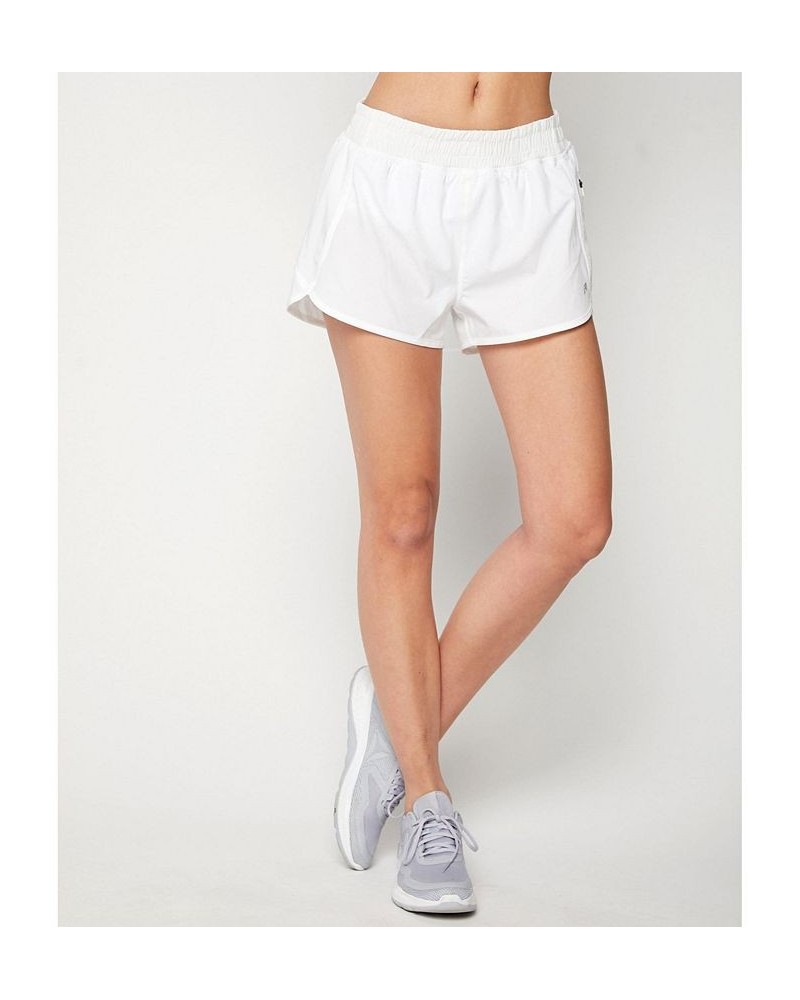 Sonic Running Shorts Lined for Women White $34.00 Shorts