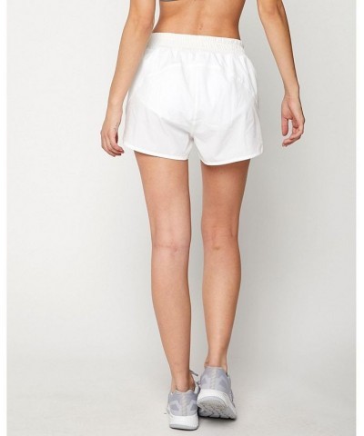 Sonic Running Shorts Lined for Women White $34.00 Shorts