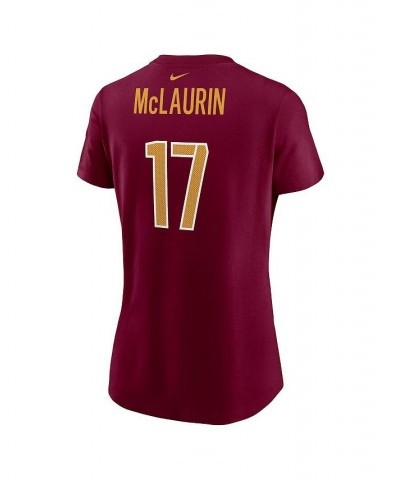 Women's Terry McLaurin Burgundy Washington Commanders Player Name and Number T-shirt Burgundy $27.49 Tops