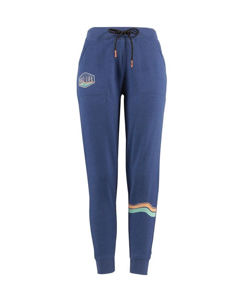 Women's Let It Go Pull-On Graphic Print Lounge Pants Blue $23.98 Pants