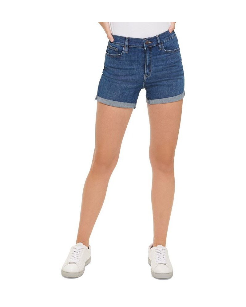 Women's High-Rise Roll-Cuff Shorts Malibu $18.29 Shorts