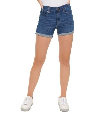 Women's High-Rise Roll-Cuff Shorts Malibu $18.29 Shorts