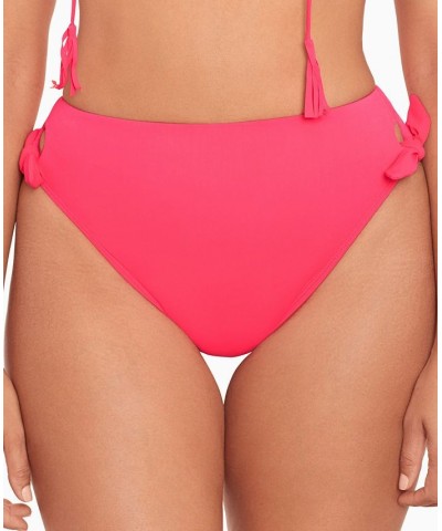 Women's Jelly Beans Flash Bikini Bottoms Pink $35.36 Swimsuits