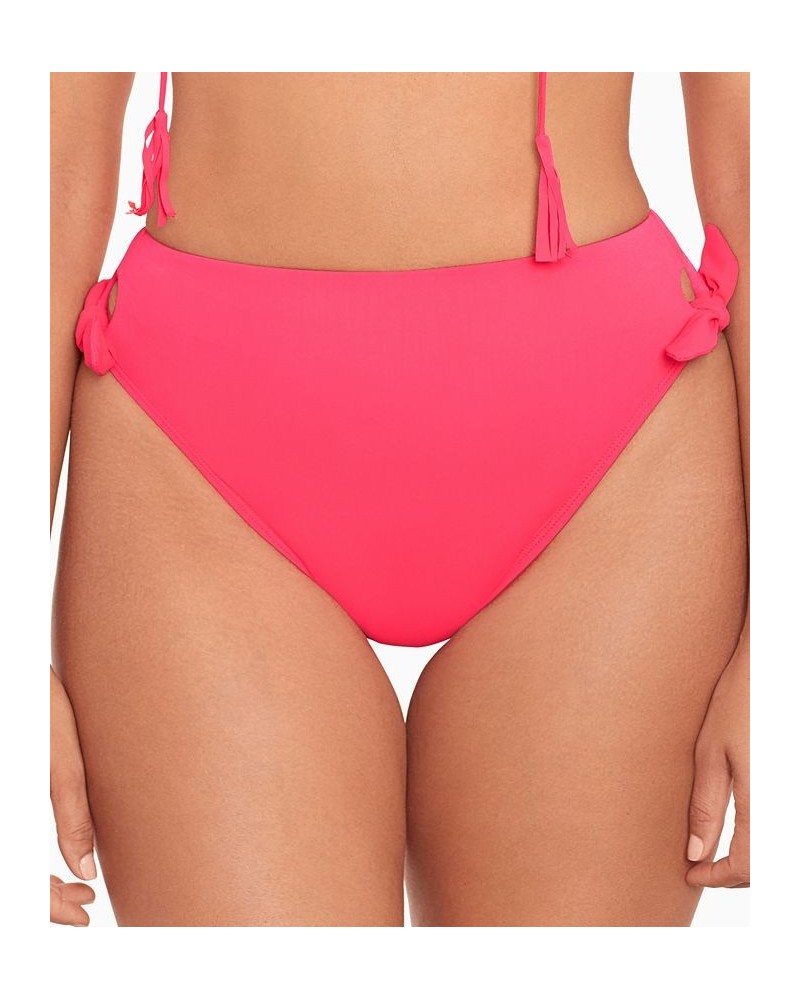 Women's Jelly Beans Flash Bikini Bottoms Pink $35.36 Swimsuits