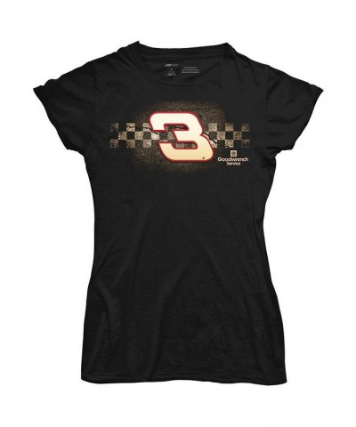 Women's Black Richard Childress Racing Goodwrench T-shirt Black $17.48 Tops