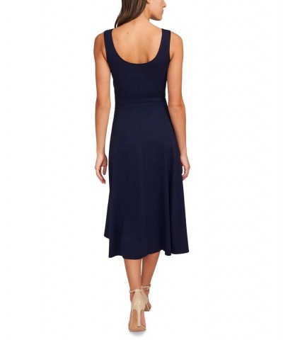 Solid Fit-And-Flare Midi Tank Dress Jbs Navy $21.56 Dresses