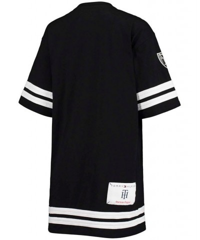 Women's Black Las Vegas Raiders Clair Half-Sleeve Dress Black $34.30 Dresses