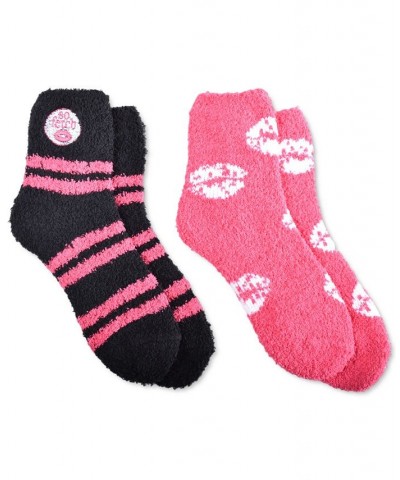 2-Pk. Mean Girls Softee Socks Pink, Black $12.76 Socks