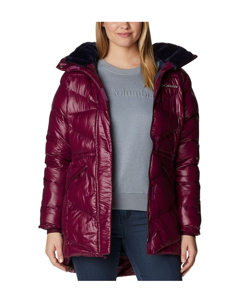 Women's Peak to Park™ II Faux-Fur-Trim Hooded Coat Red $52.54 Coats