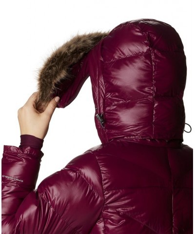 Women's Peak to Park™ II Faux-Fur-Trim Hooded Coat Red $52.54 Coats