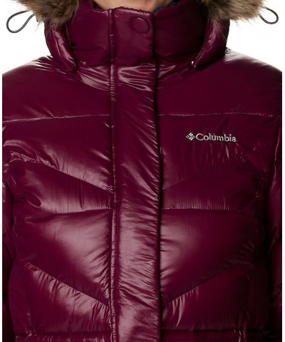 Women's Peak to Park™ II Faux-Fur-Trim Hooded Coat Red $52.54 Coats