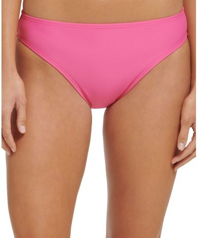 Women's Classic Hipster Bikini Bottoms Pink $28.42 Swimsuits