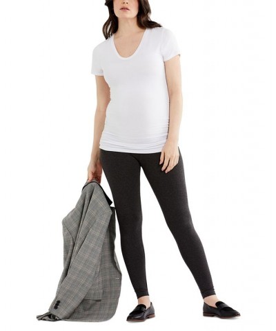 Luxe Ultra Soft Maternity Leggings Gray $25.92 Pants