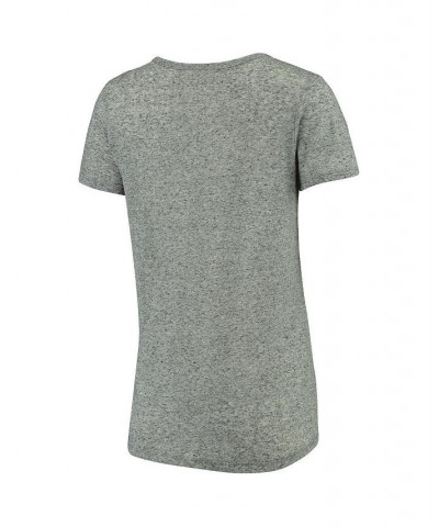 Women's Gray LAFC Podium Lace Up T-shirt Gray $18.00 Tops