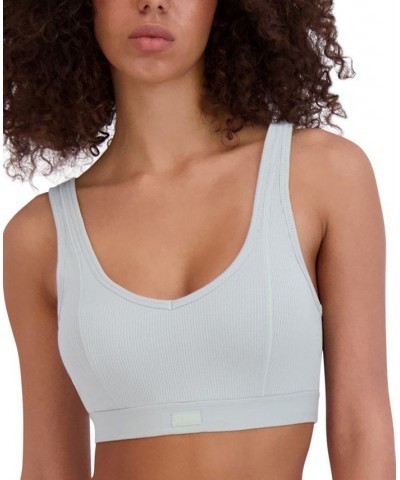 Women's Ribbed Stretch Bralette SM02151 Green $10.92 Bras