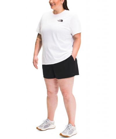 Plus Size Aphrodite Motion Shorts Black $26.40 Shorts